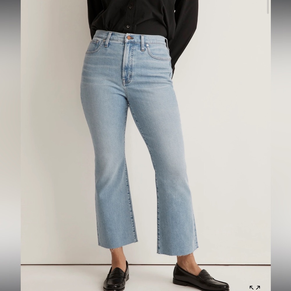 Madewell “The Perfect Vintage Flare Crop”